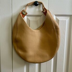 Jay Adoni New York Tan Leather Hobo Bag (EXCELLENT CONDITION)